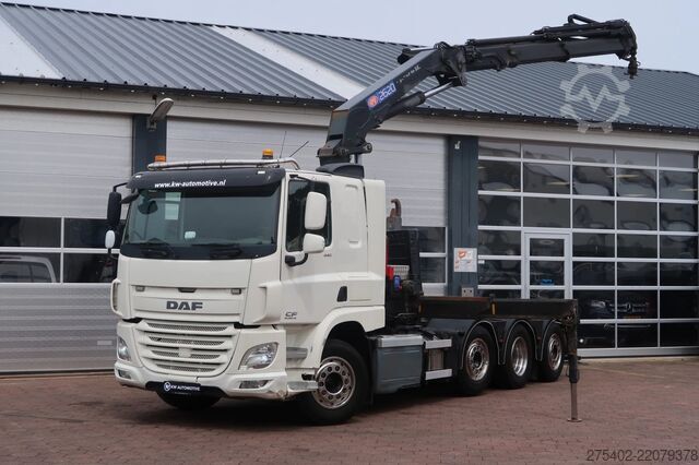 Sistema de brazo de gancho DAF CF 440 8X2*6/ FULL AIR/ HMF CRANE 2620/ JOAB HO...