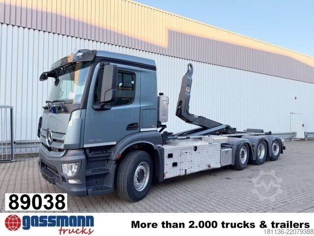Camião porta-contentores de gancho Mercedes-Benz Antos 3543 L 8x2/6, Retarder, 2x Lenkachse,