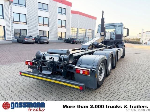 Camião porta-contentores de gancho Mercedes-Benz Antos 3543 L 8x2/6, Retarder, 2x Lenkachse,