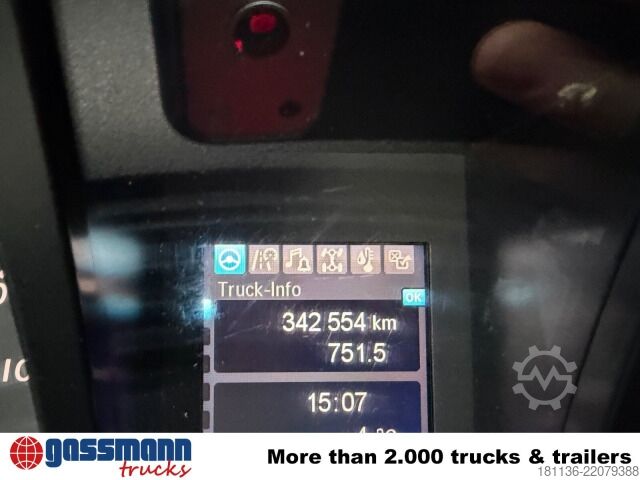 Camião porta-contentores de gancho Mercedes-Benz Antos 3543 L 8x2/6, Retarder, 2x Lenkachse,