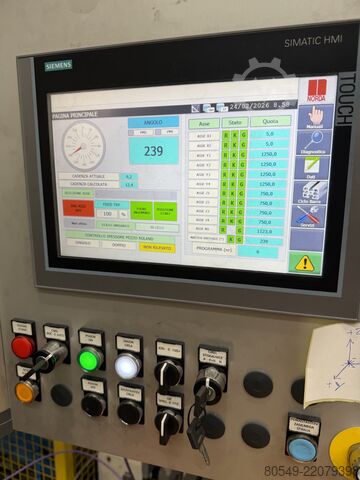 Automate de découpe - presse à transfert Mossini 20.000 kN PDM/4BLD