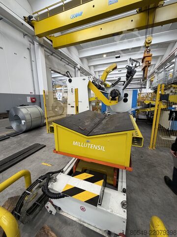 Automate de découpe - presse à transfert Mossini 20.000 kN PDM/4BLD