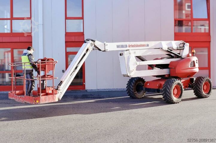 Scharnierende telescopische hoogwerker Manitou 200ATJ