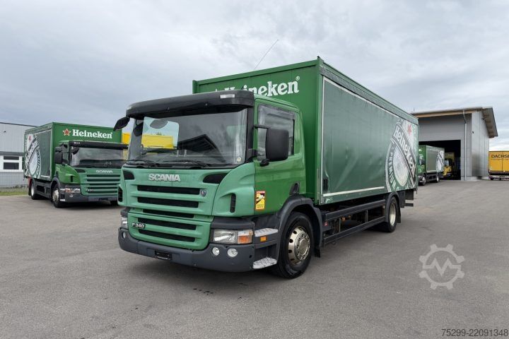 LKW mit Pritsche & Plane Scania P340 LB 4x2 Plane/HB / Swiss-Vehicle