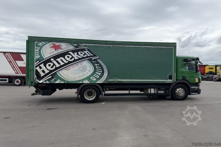 LKW mit Pritsche & Plane Scania P340 LB 4x2 Plane/HB / Swiss-Vehicle
