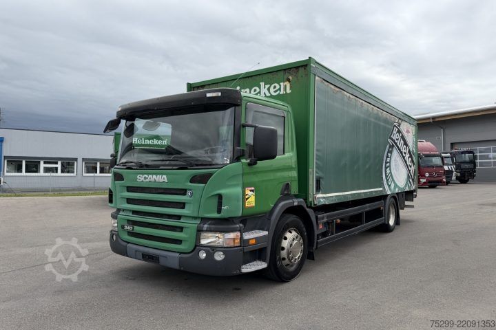 LKW mit Pritsche & Plane Scania P340 LB 4x2 Plane/HB / Swiss-Vehicle