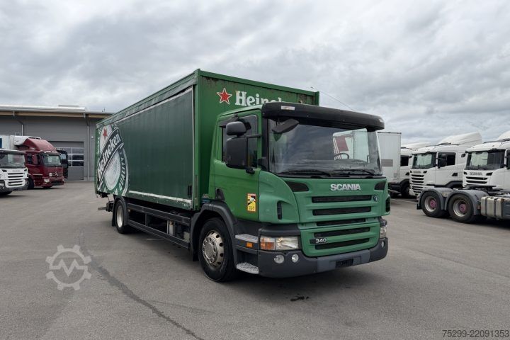 LKW mit Pritsche & Plane Scania P340 LB 4x2 Plane/HB / Swiss-Vehicle