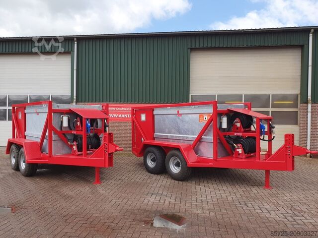 Tanklaster IBC Trailer brandstofwagen
