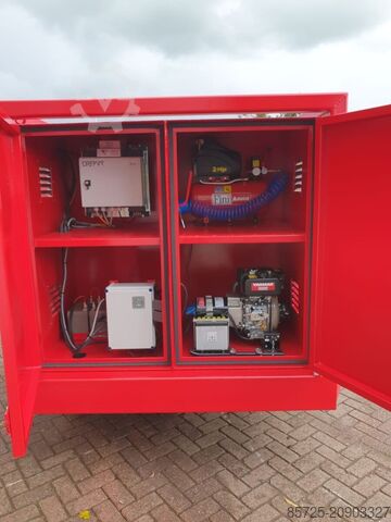 Tanklaster IBC Trailer brandstofwagen