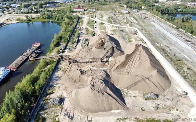 Transportbånd Polygonmach Telescopic radial stacker