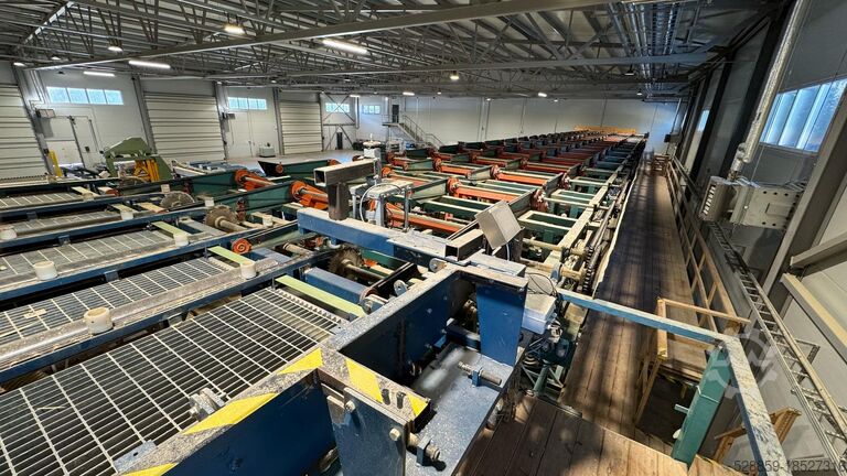Sorteerlijn Almab Dry board sorting line