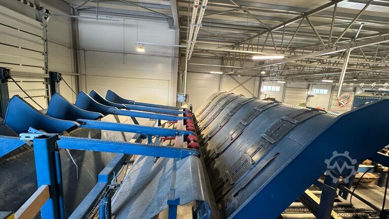 Sorteerlijn Almab Dry board sorting line