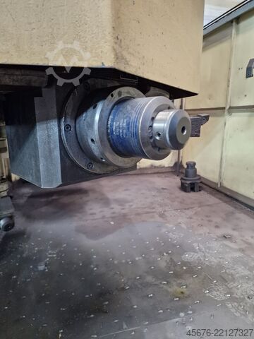CNC carrouseldraaibank met C-as + frezen SCHIESS FRORIEP 32 DS250/320