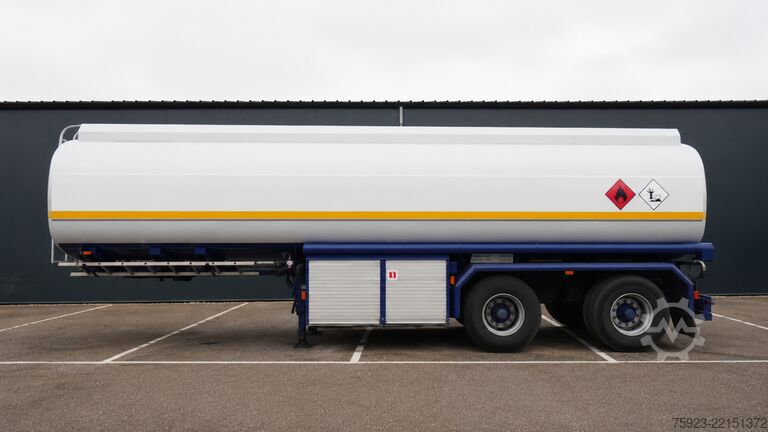 Tankwagen DIJSSEL 2 Axle adr fuel tank trailer