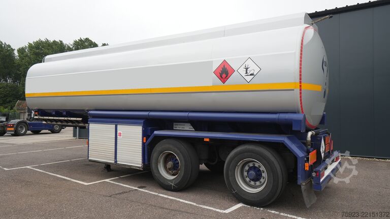 Tankwagen DIJSSEL 2 Axle adr fuel tank trailer