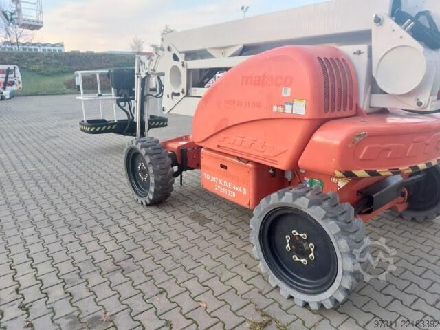 Plate-forme de travail télescopique articulée Niftylift HR21 HYBRID 4X4