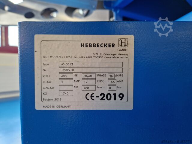 MASZYNA DO SITODRUKU Hebbecker Alpha- Line- S AS-0612