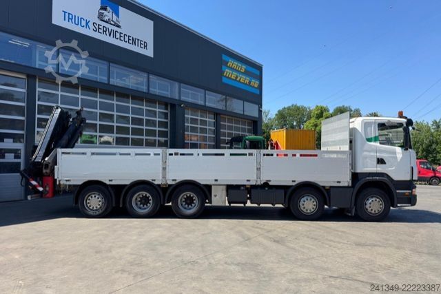 Autolaadkraan SCANIA R480 10x4 Hiab 166-5