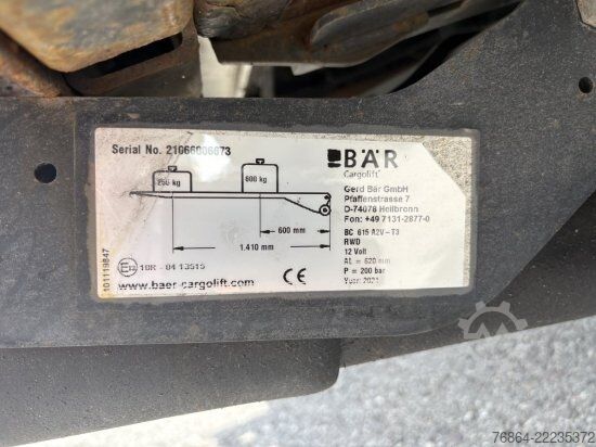 Duba panelată IVECO DAILY 35-160, IS35SC2AA KASTENWAGEN, L4H2 HEBEBüHNE, EURO 6
