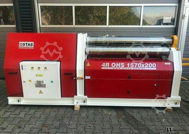 Rodillo de placas 4 rodillos Ostas 4R OHS 1570 x 200
