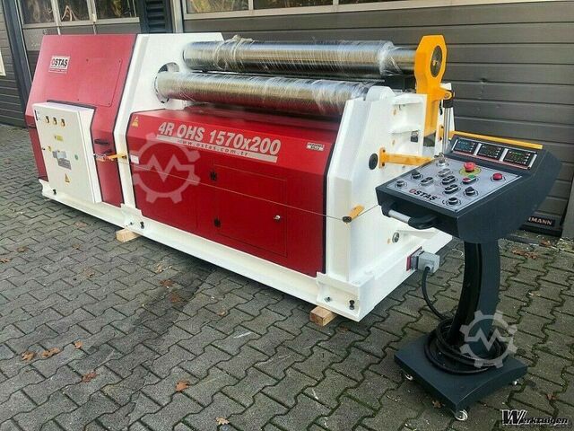 Rodillo de placas 4 rodillos Ostas 4R OHS 1570 x 200
