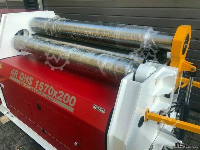 Rodillo de placas 4 rodillos Ostas 4R OHS 1570 x 200