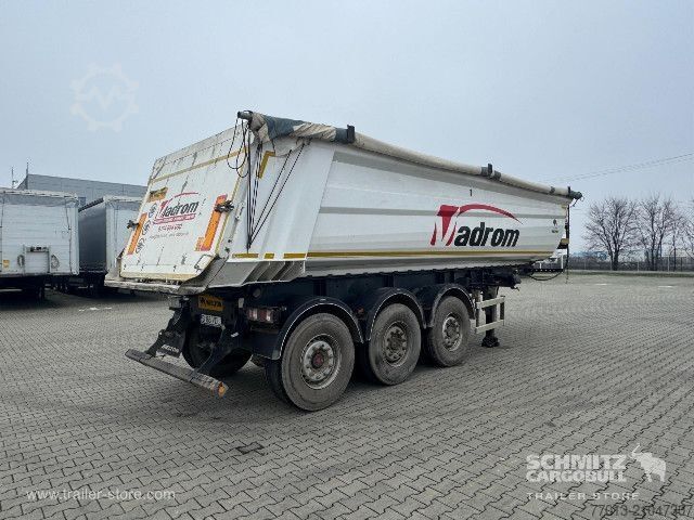 Semi-remorque benne Wielton Tipper Alu-square sided body 28m³