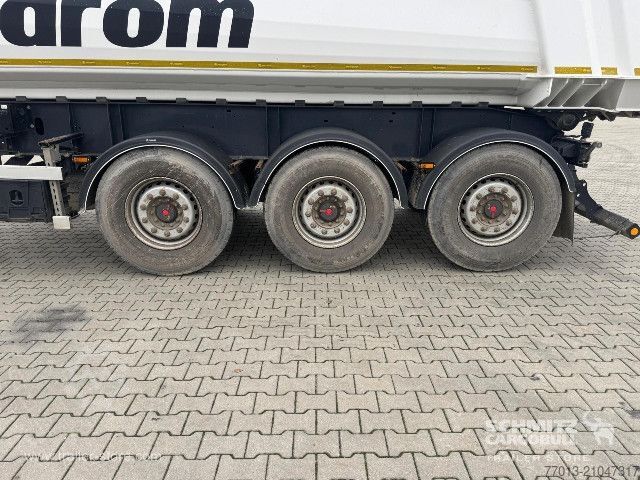 Semi-remorque benne Wielton Tipper Alu-square sided body 28m³