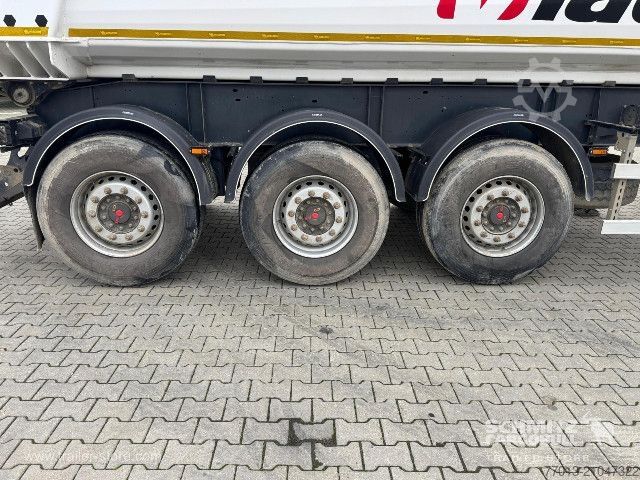 Semi-remorque benne Wielton Tipper Alu-square sided body 28m³