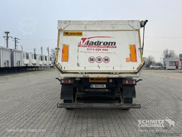 Semi-remorque benne Wielton Tipper Alu-square sided body 28m³