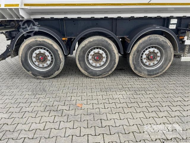 Semi-remorque benne Wielton Tipper Alu-square sided body 28m³