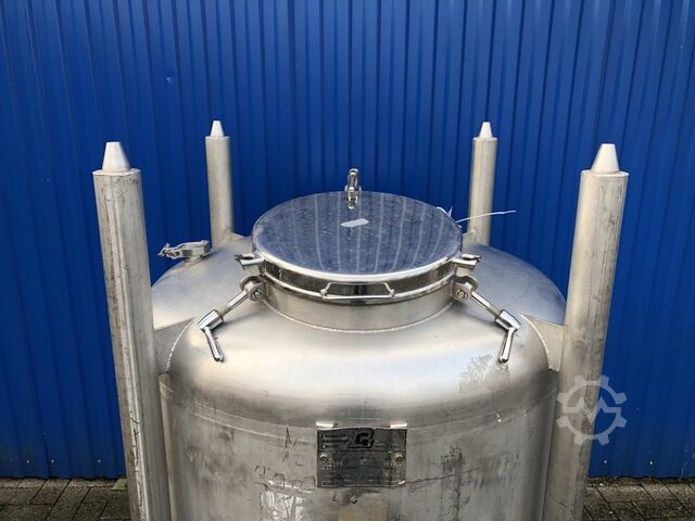 Roestvrijstalen tank Tank 10463