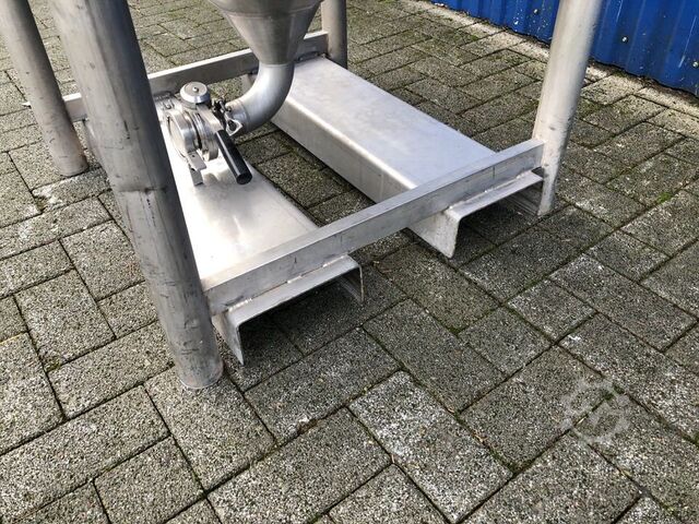 Roestvrijstalen tank Tank 10463