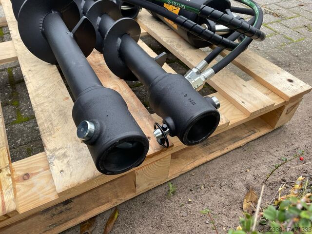 Grondboren set voor aan de minigraver Digga PDD-2