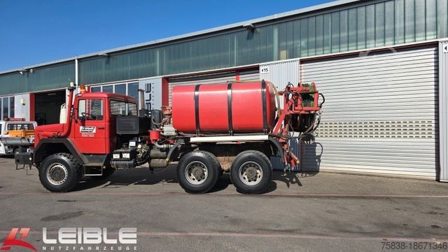 Tankwagen IVECO V8 Magirus Allrad*260-25*Seilwinde*Wassertank*