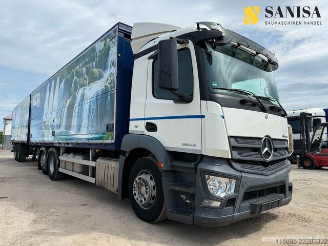 Camión de bebidas Mercedes-Benz Antos 2543/2x LBW/Schwenkwand/TÜV 11.26