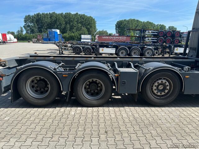 Přeprava kontejnerů DAF XF 480 XF480 8x2 SC BDF / 10T frontaxle / EURO ...