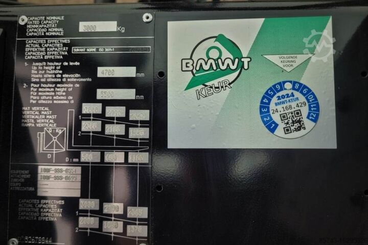 Chariot élévateur tout-terrain Manitou M30-4 Valid inspection, *Guarantee, Diesel, 4x4 Dr