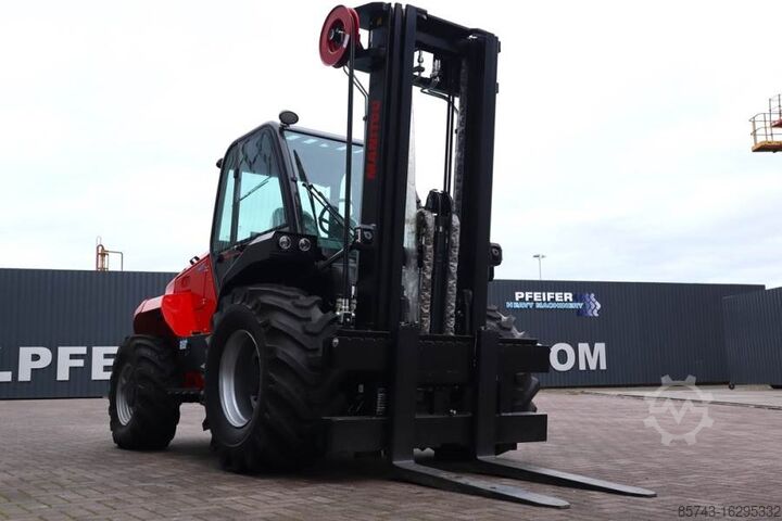 All-terrain vorkheftruck Manitou M50-4 Valid Inspection, *Guarantee, Diesel, 4x4 Dr