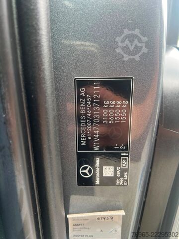 Karavan/obytný vůz MERCEDES-BENZ V 250 CDI LANG MARCO POLO TISCH MARKISE NAVI AHK