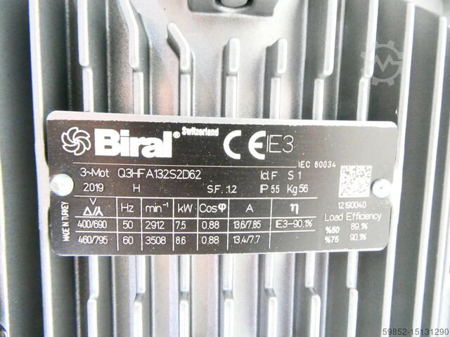 Inline szivattyú BIRAL VARIA-E 65-34 340 2.5 RED 2210410250