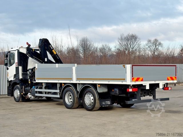 Autolaadkraan RENAULT T 380 * HIAB 111 B - 2 HIDUO + FUNK / 6x2!
