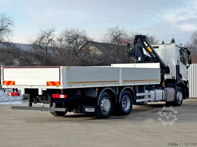 Autolaadkraan RENAULT T 380 * HIAB 111 B - 2 HIDUO + FUNK / 6x2!