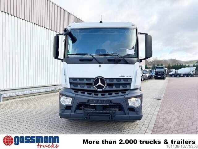 Vrachtauto met open laadbak Mercedes-Benz Arocs 1840 L 4x2, Kran Palfinger PK12001L,