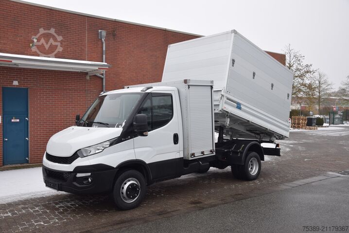 Kiepwagen bestelauto Iveco Daily  70 C21 Meiller Kipper AHK Tempo. Werkzeugk