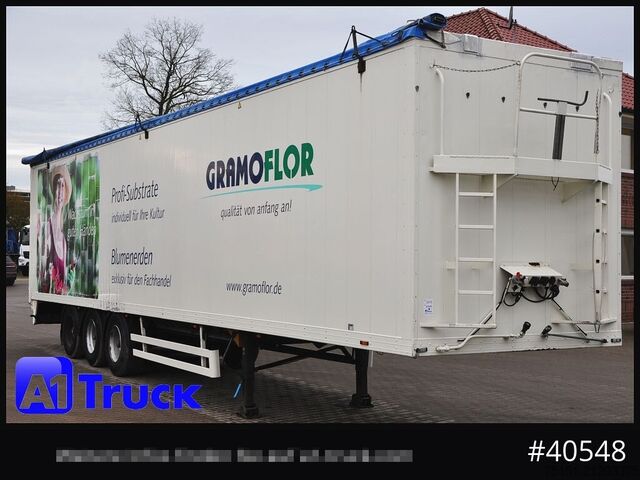 Walking floor semitrailer REISCH RSBS 35/24LK, ca. 90m³ BPW Lift