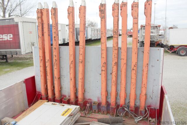 Semirremolque de plataforma extensible de 2 ejes EIKON semirimorchio pianale allungabile tronch