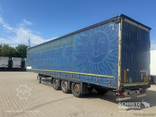 Ανοιχτό ημιρυμουλκούμενο με μουσαμά Schmitz Cargobull Curtainsider Mega