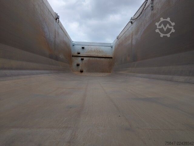 Tiptrailer Schmitz Cargobull SKI 24 SL 8.2 Stahl Liftachse