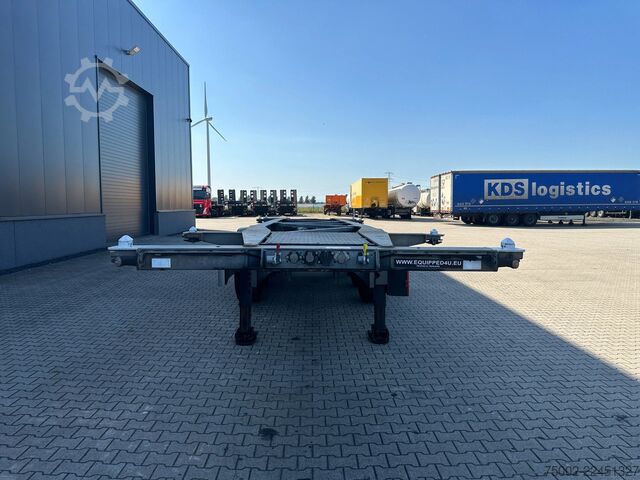 Containervervoer Van Hool 3-ASSIGE OPLEGGER 20FT/30FT ADR CHASSIS / galva...